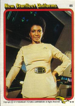 1979 Topps Star Trek: The Motion Picture #85 New Starfleet Uniforms Front