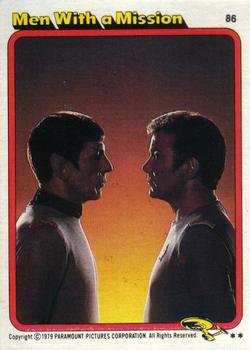 1979 Topps Star Trek: The Motion Picture #86 Men With a Mission Front