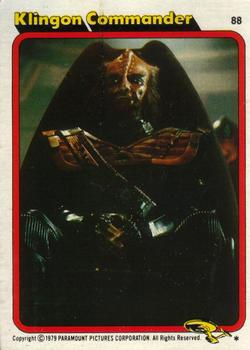 1979 Topps Star Trek: The Motion Picture #88 Klingon Commander Front