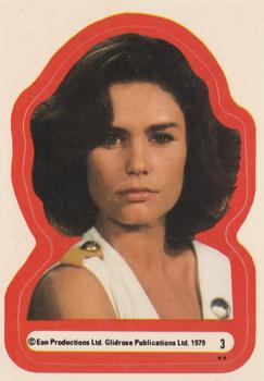1979 Topps Moonraker - Stickers #3 Corinne Dufour Front