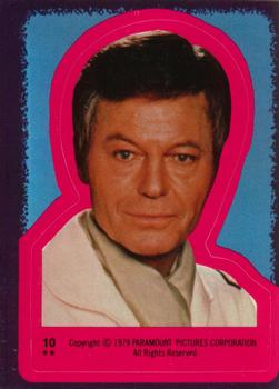 1979 Topps Star Trek: The Motion Picture - Stickers #10 Dr. 'Bones' McCoy Front