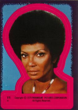1979 Topps Star Trek: The Motion Picture - Stickers #11 Lt. Uhura Front