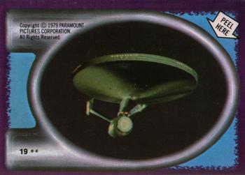 1979 Topps Star Trek: The Motion Picture - Stickers #19 The Enterprise Front