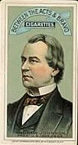 1880-86 Between the Acts & Bravo Presidents (N346) #NNO Andrew Johnson Front