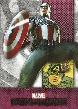 2012 Upper Deck Marvel Beginnings S3 #378 Captain America Front