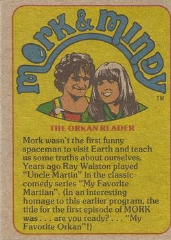 1978 Topps Mork & Mindy #13 Mindy, I had thousands of things to eat for lunch! Back