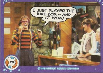 1978 Topps Mork & Mindy #20 I just played the juke box -- And it won! Front