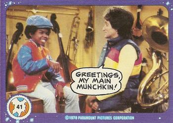 1978 Topps Mork & Mindy #41 Greetings, my main Munchkin! Front