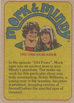 1978 Topps Mork & Mindy #46 Hey, this is Mork's diary! Back