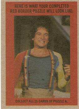 1978 Topps Mork & Mindy #57 Smile, Daddy, you're on Candid Hologram! Back