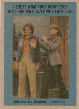 1978 Topps Mork & Mindy #96 Look, an 8-armed Namzal-- But they only live on Ork! Back