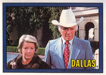 1981 Donruss Dallas #44 Miss Ellie & Clayton Front