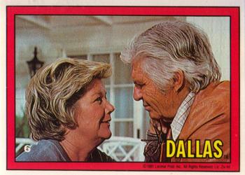 1981 Donruss Dallas #6 A loving couple Front