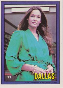 1981 Donruss Dallas #11 Kristen poses Front