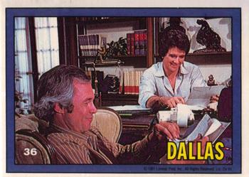 1981 Donruss Dallas #36 Cliff & Bobby Front