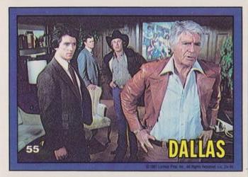 1981 Donruss Dallas #55 Jock takes command Front