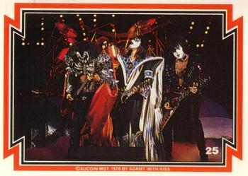 1978 Donruss Kiss #25 Kiss Front