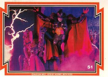 1978 Donruss Kiss #51 Gene Simmons Front
