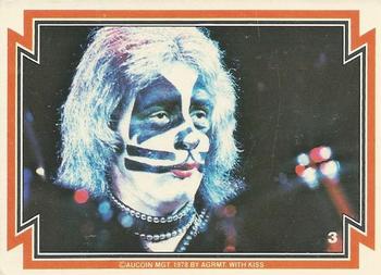 1978 Donruss Kiss #3 Peter Criss Front