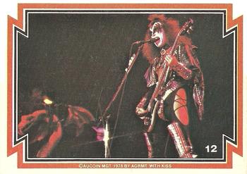 1978 Donruss Kiss #12 Gene Front