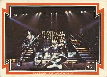 1978 Donruss Kiss #15 Group Front