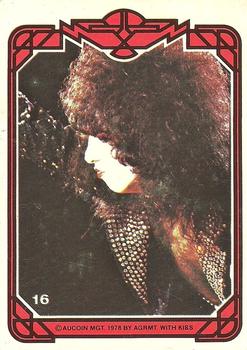 1978 Donruss Kiss #16 Paul Front