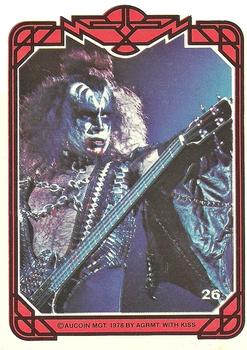 1978 Donruss Kiss #26 Gene Front
