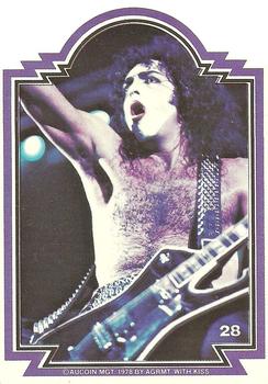 1978 Donruss Kiss #28 Paul Stanley Front