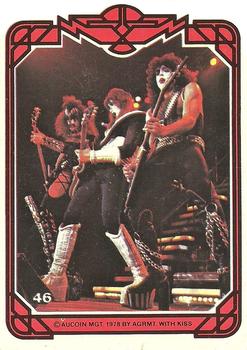 1978 Donruss Kiss #46 Gene / Ace / Paul Front