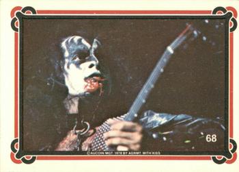 1978 Donruss Kiss #68 Gene Front
