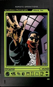 1998 DC Comics Chase DEO File Cards #NNO The Word Front