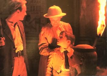 1992 Pro Set The Young Indiana Jones Chronicles #7 Ned, Indy and Helen Front