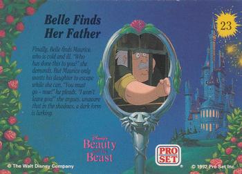 1992 Pro Set Beauty and the Beast #23 Belle Finds Her Father Back