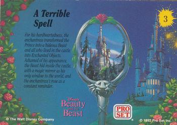 1992 Pro Set Beauty and the Beast #3 A Terrible Spell Back