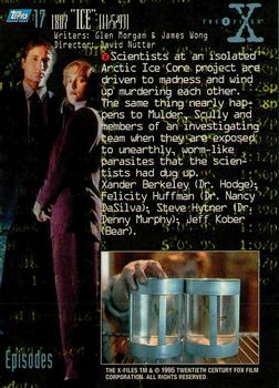 1995 Topps The X-Files Season One #17 1X07 