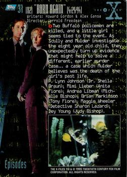1995 Topps The X-Files Season One #31 1X21 