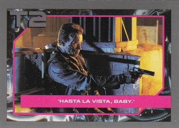 1991 Impel Terminator 2: Judgment Day #102 Hasta La Vista, Baby. Front