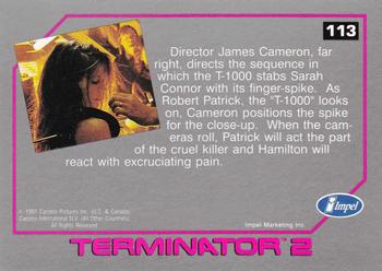 1991 Impel Terminator 2: Judgment Day #113 The Stiletto Goes In Back