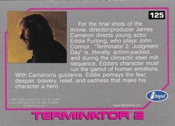 1991 Impel Terminator 2: Judgment Day #125 Director and Actor Confer Back
