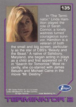 1991 Impel Terminator 2: Judgment Day #135 Linda Hamilton, 