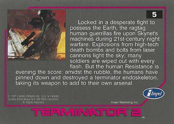 1991 Impel Terminator 2: Judgment Day #5 Score One for the Resistance Back