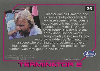 1991 Impel Terminator 2: Judgment Day #26 Director James Cameron Stages the 