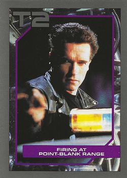 1991 Impel Terminator 2: Judgment Day #45 Firing at Point-Blank Range Front