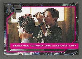 1991 Impel Terminator 2: Judgment Day #51 Resetting Terminator's Computer Chip Front