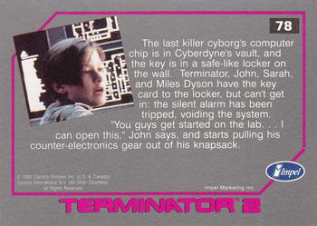 1991 Impel Terminator 2: Judgment Day #78 John's Auto-Teller Experience Pays Off Back