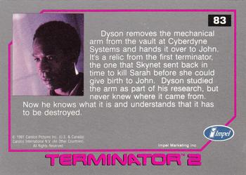 1991 Impel Terminator 2: Judgment Day #83 Handing Over the Evidence Back