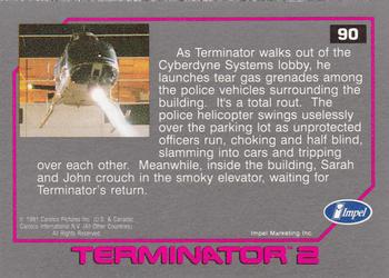 1991 Impel Terminator 2: Judgment Day #90 A Total Rout Back