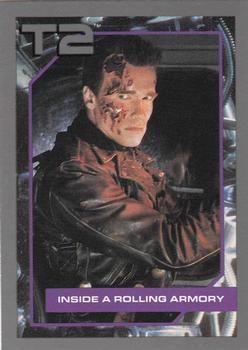 1991 Impel Terminator 2: Judgment Day #93 Inside a Rolling Armory Front