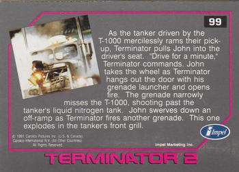 1991 Impel Terminator 2: Judgment Day #99 Drive for a Minute. Back