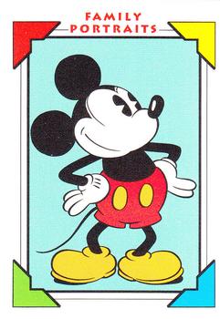 1991 Impel Disney #100 Mickey's Bio:  Birthday Front